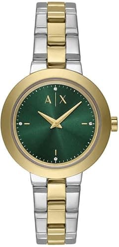 Armani Exchange Two-Hand Two-Tone Stainless Steel Watch - AX5176 - Amazon.ae Price Tracker