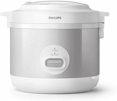 Philips Ricecooker - 3D heating - 1.8L, 10 Cups, 3-in-1 Functions Cook, Steam and Keep Warm, 4-layer aluminum non-stick pot - HD3008/30 - Amazon.ae Price Tracker