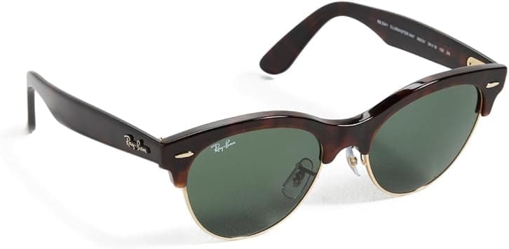Ray-Ban Women's CLUBMASTER WAY, Red Havana On Gold, One Size - Amazon.ae Price Tracker