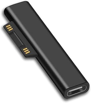 Sisyphy Surface Connect to USB C Charging Adapter (Basic Black, Connector only, 1 Pack), Compatible for Microsoft Surface Pro 7/6/5/4/3 Go 1/2 Laptop 4/3/2/1, Works with 45W 15V3A USBC Power Supply - Amazon.ae Price Tracker