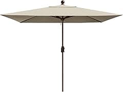EliteShade USA 10-Year-Non-Fading Sunumbrella 6x6Ft Square Market Umbrella Patio Outdoor Table Umbrella with Ventilation - Amazon.ae Price Tracker