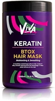 Keratin Btox Hair Mask 1000ml Viva Professional – Intense Repair & Frizz Control - Amazon.ae Price Tracker