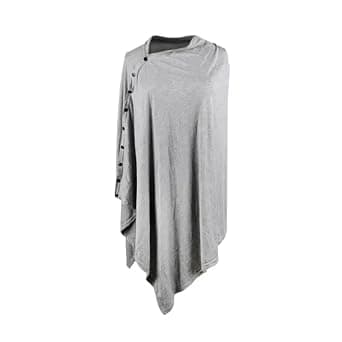 Blooming Blossom - Multi-Use Nursing Cover Poncho - Grey - Amazon.ae Price Tracker