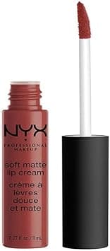 NYX PROFESSIONAL MAKEUP Liquid Lipstick, Creamy And Matte Finish, Highly Pigmented Colour, Long Lasting, Vegan Formula, Soft Matte Lip Cream, Shade: Rome - Amazon.ae Price Tracker