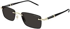 MONTBLANC Mens Sunglass MAN METAL Sunglasses - Amazon.ae Price Tracker