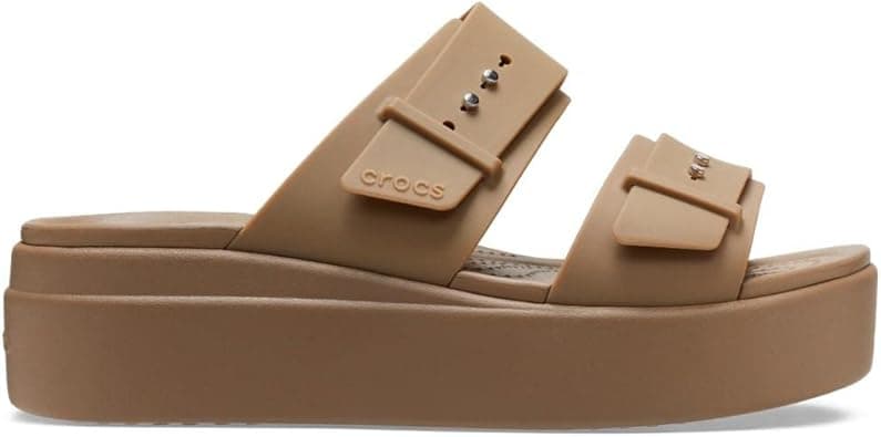 Crocs Brooklyn Buckle LowWdg Womens Sandal - Amazon.ae Price Tracker