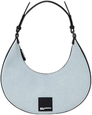 KARL LAGERFELD JEANS Women Karl Lagerfeld Jeans Box Logo Halfmoon Bag Halfmoon bag - Amazon.ae Price Tracker