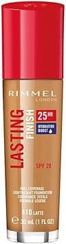 Rimmel London Lasting Finish 25 Hour Foundation SPF 20 - Latte - Amazon.ae Price Tracker