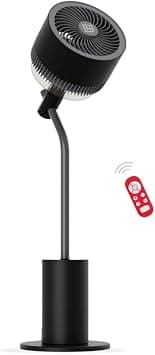 NUUK HALO v2 3D Air Circulation Tower Fan with Mood Lamp, Super Silent Remote Controlled Standing BLDC Fan, 12 Wind Speeds & 4 Fan Modes, 120˚ Horizontal & 90˚ Vertical Oscillation, 3 NIDEC Motors - Amazon.ae Price Tracker