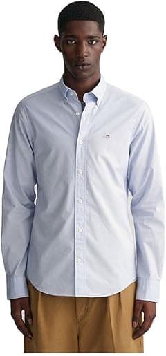 GANT Men 3000102-110 Slim Fit Poplin Shirt - Amazon.ae Price Tracker