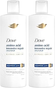 Dove Shampoo for Damaged Hair, Intensive Repair, Nourishing Care for up to 100 percent Healthy Looking Hair, 400ml (Pack of 2) - Amazon.ae Price Tracker