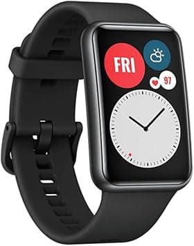 HUAWEI Watch FIT New Health and Fitness Smartwatch, 1.64" AMOLED Display, 10 Days Battery Life, All-Day SpO2 Monitoring, 5 ATM Waterproof, for Android Phone (Graphite Black) - Amazon.ae Price Tracker