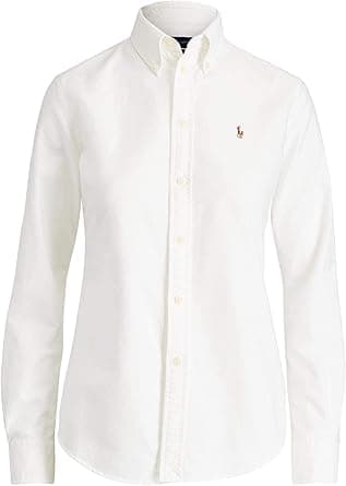 POLO RALPH LAUREN Women's Oxford Classic Fit Button Down Shirt - Amazon.ae Price Tracker