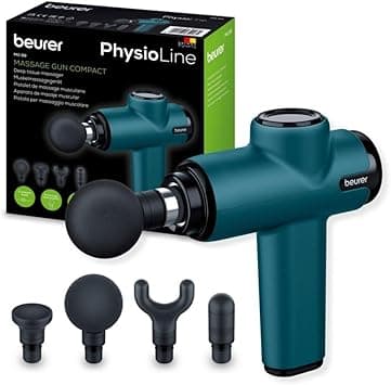 Beurer MG 99 Compact Massage Gun | 4 Attachments | Powerful Trigger Point Massage | 5 Intensity Levels | Rechargeable Battery | 3 Year Warranty - Amazon.ae Price Tracker