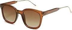 SOJOS Classic Square Polarized Sunglasses for Women Men Retro Trendy UV400 Sunnies SJ2050 - Amazon.ae Price Tracker