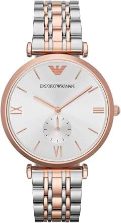 Emporio Armani Women's, Three-Hand Stainless Steel Watch, 40mm case size - Amazon.ae Price Tracker