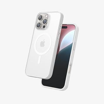FLOLAB Surtect Tri-Fusion Magnetic for iPhone 16 Pro Max Case Protective Slim Design Magsafe Compatible Military Grade - White Clear Matte Translucent - Amazon.ae Price Tracker