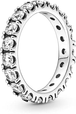 Pandora, Women’s Sterling silver Cubic Zirconia Ring, Silver - Amazon.ae Price Tracker