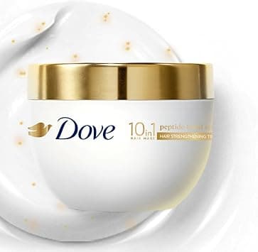 Dove 10in1 Peptide Bond Strength Hair Treatment Mask 300 ml |For Extremely Damaged Hair | with PROTEIN PEPTIDES beads| Reoncstructs bonds to repair heat, colour, chemical damage - Amazon.ae Price Tracker