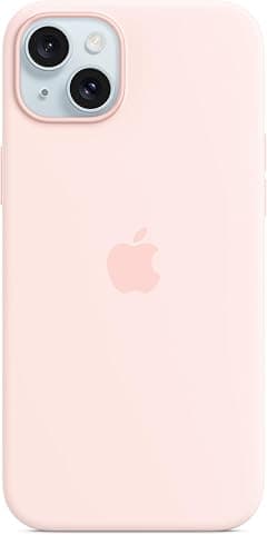 Apple iPhone 15 Plus Silicone Case with MagSafe - Light Pink - Amazon.ae Price Tracker