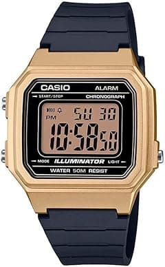 Casio W217H Series | Men’s Digital Watch | 50M WR | 1/100 Second Stopwatch | LED Backlight | Countdown Timer | 100 SEC Chronograph | Daily Alarm | Hourly Time Signal | 7 Year Battery - Amazon.ae Price Tracker