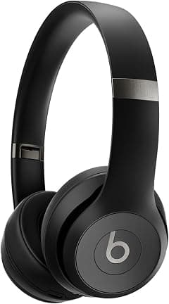 Beats Solo 4 – Wireless Bluetooth On-Ear Headphones, Apple & Android Compatible, Up to 50 hours of Battery Life – Matt Black - Amazon.ae Price Tracker