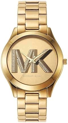 Michael Kors Slim Runway Watch for Women, 42mm Quartz Three Hand Movement with Stainless Steel Strap - Amazon.ae Price Tracker