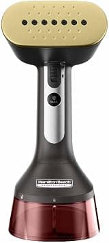 Hamilton Beach Professional Handheld Garment Steamer with fabric brush, Upto 1740W and 28g/min powerful steam flow, 2 steam modes, 300ml capacity, ergonomic handle, 6ft cord, 11590-ME - Amazon.ae Price Tracker