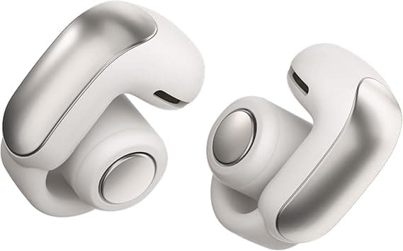 Bose Ultra Open Earbuds with OpenAudio Technology, Open Ear Wireless Earbuds, Up to 48 Hours of Battery Life, White Smoke - Amazon.ae Price Tracker