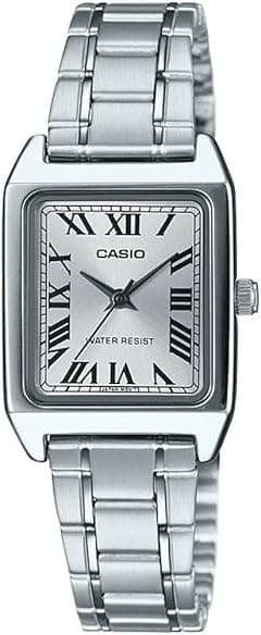 Casio LTP-V007 Series Standard Quartz Women's Wristwatch, Overseas Model, Silver Roman Metal Band LTP-V007D-7B, Bracelet Type, Silver Roman Metal Band LTP-V007D-7B - Amazon.ae Price Tracker
