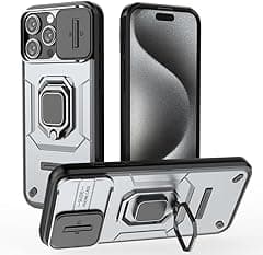 Mobile Phone Case for Realme 15 Pro/Realme 15 5G Support Car Holder Sliding Window Shockproof Protective Phone Cover Military Cases Lens Protection, Gray - Amazon.ae Price Tracker