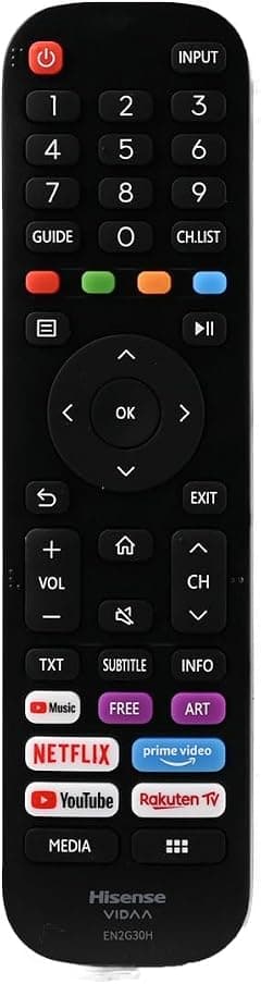 Original Hisense VIDAA Remote Control EN2G30H - Amazon.ae Price Tracker