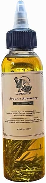Pure rosemary hair oil for growth - 120 ml -mixed with Argan Oil and 5 Oils - Natural Herbals Oils for Hair Growth - Hair Fall Reduction and Scalp Care - Amazon.ae Price Tracker