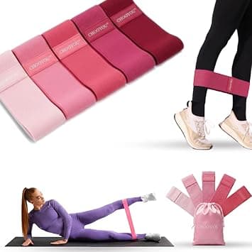 Resistance Bands for Legs and Butt,Exercise Bands Hip Bands Wide Booty Bands Workout Bands Sports Fitness Bands Stretch Resistance Loops Band Anti Slip Elastic (cotton +latex) - Amazon.ae Price Tracker