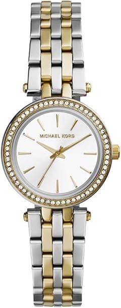 Michael Kors Womens Quartz Watch, Analog Display and Stainless Steel Strap MK3323 - Amazon.ae Price Tracker