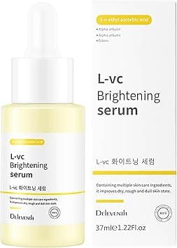 DEleventh Korean Brand Vitamin C Brightening Face Serum 37ml / with 3-O-Ethyl Ascorbic Acid, Niacinamide and α-Arbutin, Reduce Dark Spots and Fine Lines, Enhance Elasticity, Hydrate, and Protect Skin - Amazon.ae Price Tracker