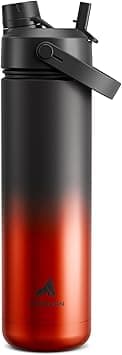 POWCAN 26 oz Insulated Water Bottle with 2-in-1 Straw and Spout Lid, Keep Cold 24H, Leak-Proof, Fits in Car Cup Holder, Stainless Steel Water Bottle for Sports, Travel, Gym, Gift, and School (Ace) - Amazon.ae Price Tracker