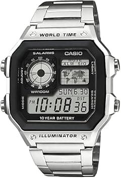 Casio Men's Digital Dial Stainless Steel - Amazon.ae Price Tracker