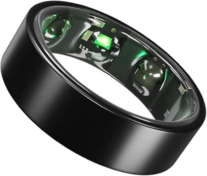 Gabit Smart Ring | Weight Tracker, 7+ Day Battery | Sleep, Fitness, Nutrition, Stress | Auto Workout Detection, VO2 Max | Buy Sizing Kit First | Smart Ring for Men & Women | Titanium, Matte Black 9 - Amazon.ae Price Tracker
