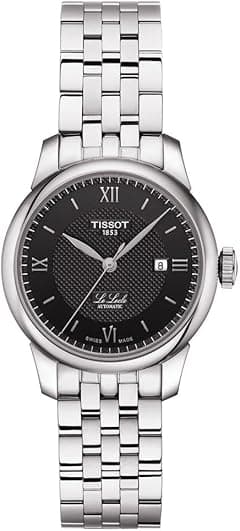 Tissot Womens Le Locle 316L Stainless Steel case Swiss Automatic Watch, Grey, Stainless Steel, 14 (T0062071105800), Grey, Modern - Amazon.ae Price Tracker