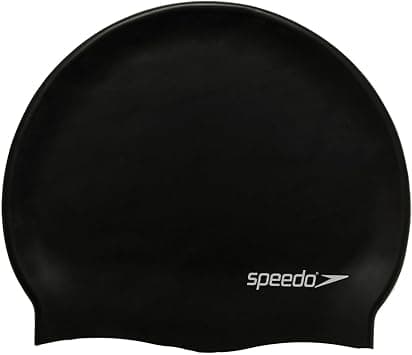 Speedo Unisex Adult Plain Flat Silicone Swimming Cap Swimming Cap - Amazon.ae Price Tracker
