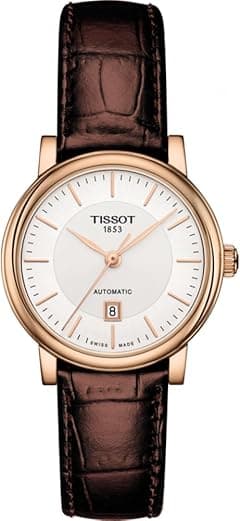 Tissot Carson Automatic Silver Dial Ladies Watch T122.207.36.031.00 - Amazon.ae Price Tracker