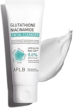 APLB Glutathione Niacinamide Facial Cleanser | LIPO GLUTA NIAC CEN™ 8.6% 2.71 FL.OZ/Korean Skincare, Cares for Tighten Pores & Sebum, Long lasting nourishment and deep moisture for soft skin - Amazon.ae Price Tracker