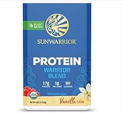 Sunwarrior - Warrior Blend High Performance| Plant-Based | Keto-Friendly |Vegan |Organic Protein Powder Vanilla 750 g - Amazon.ae Price Tracker