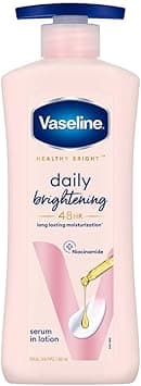 Vaseline Healthy Bright, Daily Brightening Daily Moisturizer, 400 ml, for Glowing Skin, with Vitamin B3, Visibly Radiant Skin in 2 Weeks, Lightweight, Non-sticky, Non-Oily Body Lotion, for Dry Skin - Amazon.ae Price Tracker