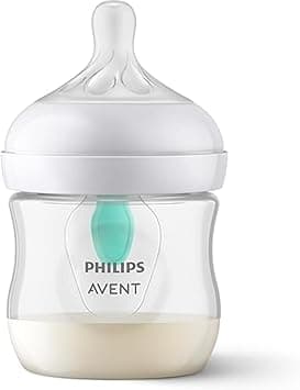 Philips-Avent NATURAL 3.0 FEEDING BOTTLE 125ML X1 with vent, Transparent - Amazon.ae Price Tracker