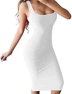 Women Casual Striped Print Sleeveless Dress Crew Neck Linen Pocket Long Dress - Amazon.ae Price Tracker