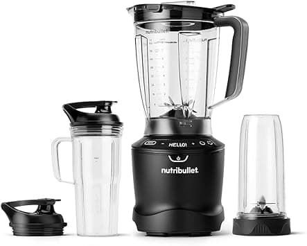 Nutribullet SmartSense Blender, Power Base with 2 Blending Sizes, 5 Variable Speeds, Pulse And Smart Auto Cycle Technology, NBF-14, Black, 1 Year Warranty 1.8L 1500W NBF-14 Black - Amazon.ae Price Tracker