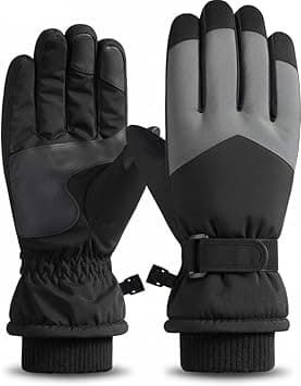 Azonee Winter Ski Gloves, Waterproof and Windproof Touchscreen Snow Gloves for Men Women, Anti-Slip Snowboard Warm Winter Gloves for Cold Weather, Perfect Thermal Protection, 1 Pair - Amazon.ae Price Tracker