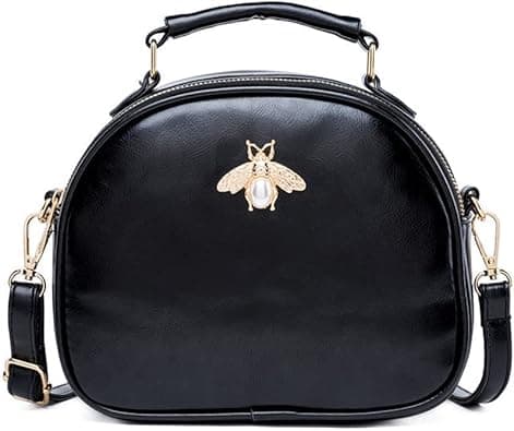 Beatfull Designer Bee Purse Fashion Crossbody Bags with Pearl for Women Pu Leather Shoulder Clutch Handbags - Amazon.ae Price Tracker